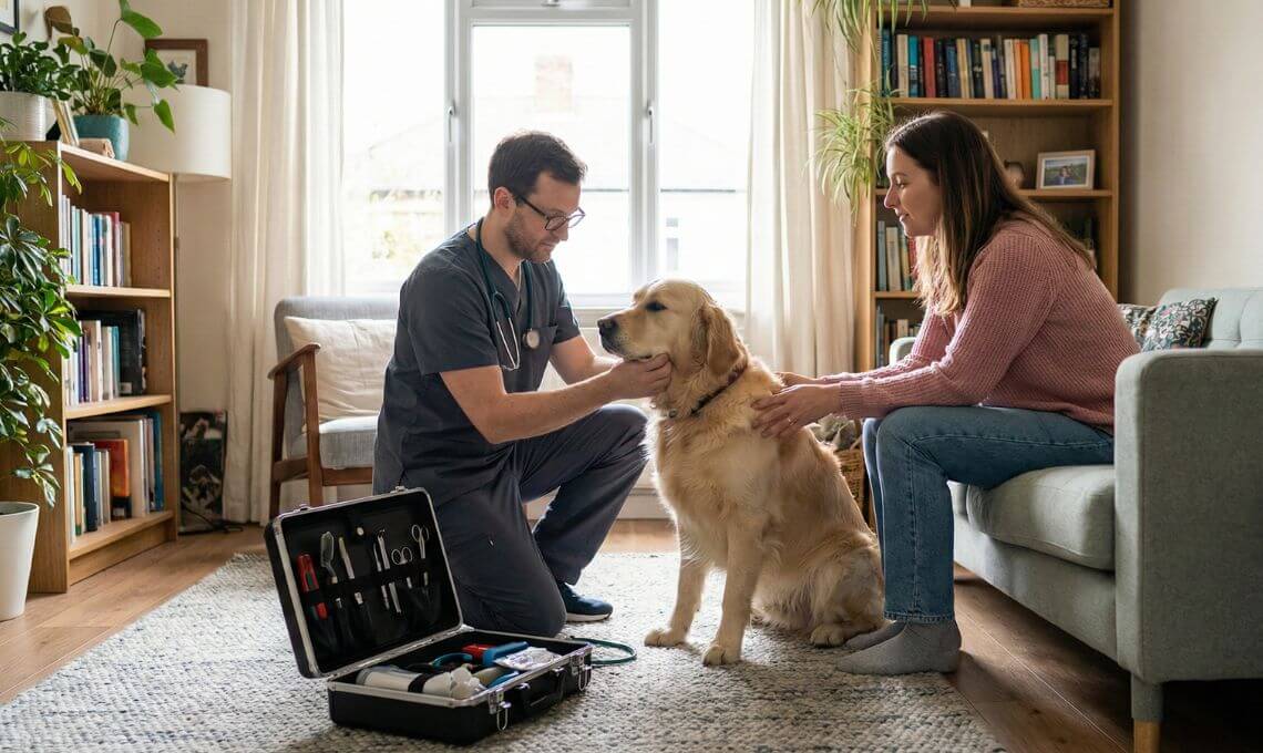 Servicios de veterinario a domicilio y cuando conviene solicitarlo